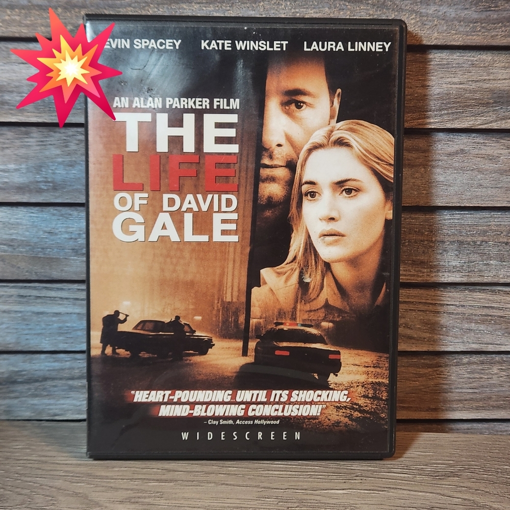 🔥 The Life Of David Gale dvd Kevin Spacey movie